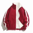 thumbnail image 2 of Unir Windproof Reversible Stand Collar Jacket for Women, Full Zip Long Sleeve with Pockets, Water Resistant Everyday Fall Outerwear, 1 Piece, S-3XL, Plus Size Friendly, 2 of 4