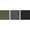 Military Green/Battleship Grey/Black, variant on Jockey Men's Infinite Cool Microfiber Stretch 8" Long Leg Boxer