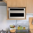 thumbnail image 5 of M optimized 30" Microwave Convection Oven, 1.6 Cu.Ft. Built-In Convection Oven and Microwave Combo with Air Fry, Touch Control, Drop-Down Door, Stainless Steel Finish, 1700W, Silver, 5 of 8