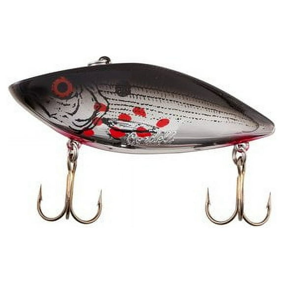 Cotton Cordell Super Spot Lipless Crankbait 3" Wounded Chrome Black 1/2 oz.