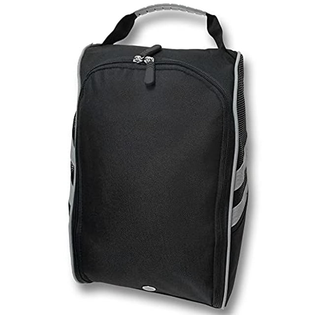 Caddydaddy Sac à Chaussures de Golf Moderne Noir/gris