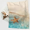thumbnail image 6 of Rocae Starfish On The Sand Beach for Pet Blanket Dog Blanket Cat Blanket Soft Sleep for Small Medium Pet-Large, 6 of 8