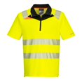 thumbnail image 1 of Portwest - Polo DX4 para Hombre (Amarillo, Negro), 1 of 2