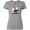Athletic Heather, variant on Inktastic Valentine Westie Duo Women's T-Shirt