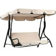 thumbnail image 4 of GMMGLT Outdoor Essentials 72” x 48” Beige Solid Outdoor Canopies, Waterproof, 4 of 7