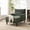 51''-Green, variant on Accent Chair, 51'' Modern Armchair for Living Room, Upholstered High Back Lazy Sleeper Armchair Recliner for Woman, Chaise Lounge Chair Indoor, Single Reading Sofa Chair with Wood Legs (Green)