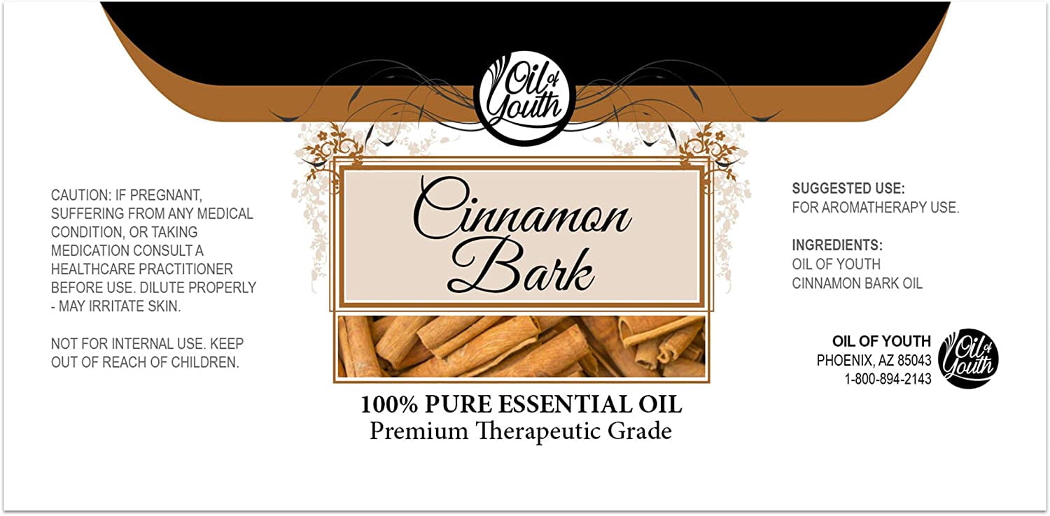 Oil of Youth Cinnamon Bark Essential Oil 16oz