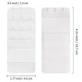 thumbnail image 2 of Wingslove Womens 6pcs-Pack Elastic Multi-Size Bra Extender Accessories Bra Band, 2 of 7