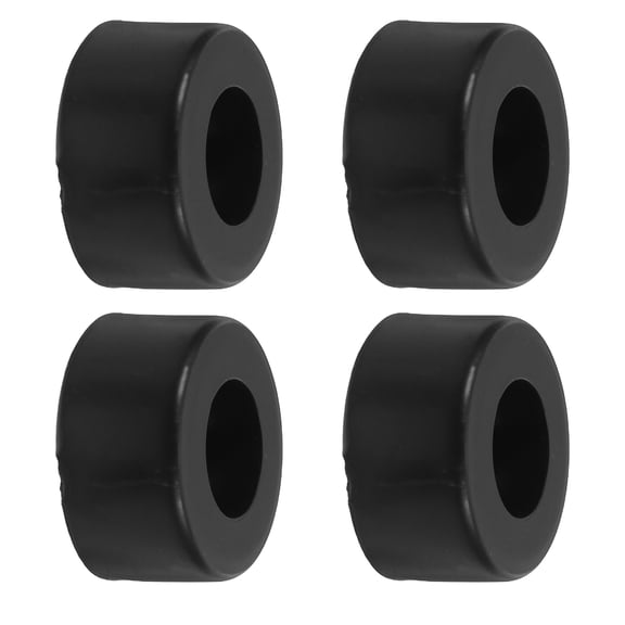 OFFIGAM Set of 4 Black Rubber Anti- Pads for Noise Reduction and Shock Absorption, Ideal for Pressure Washers