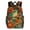HuWng-5, variant on Frog Plays Ukulele Floral Art Backpack Travel Laptop Casual College Daypack Back to Bag