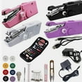 thumbnail image 2 of Er na Mini sewing machine Mini Electric Sewing Machine Handheld Portable Sewing Machine with Bobbin for Needlework Handwork Home Travel Sewing Accessories, 2 of 11