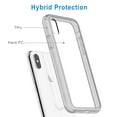 thumbnail image 3 of JETech Case for iPhone Xs and iPhone X, Shock-Absorption Bumper Cover (Grey), 3 of 6