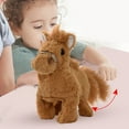 thumbnail image 4 of Decoración de figuritas de caballo - Peluche de peluche con diseño realista para casa, habitación y oficina - 1 pieza, 4 of 8