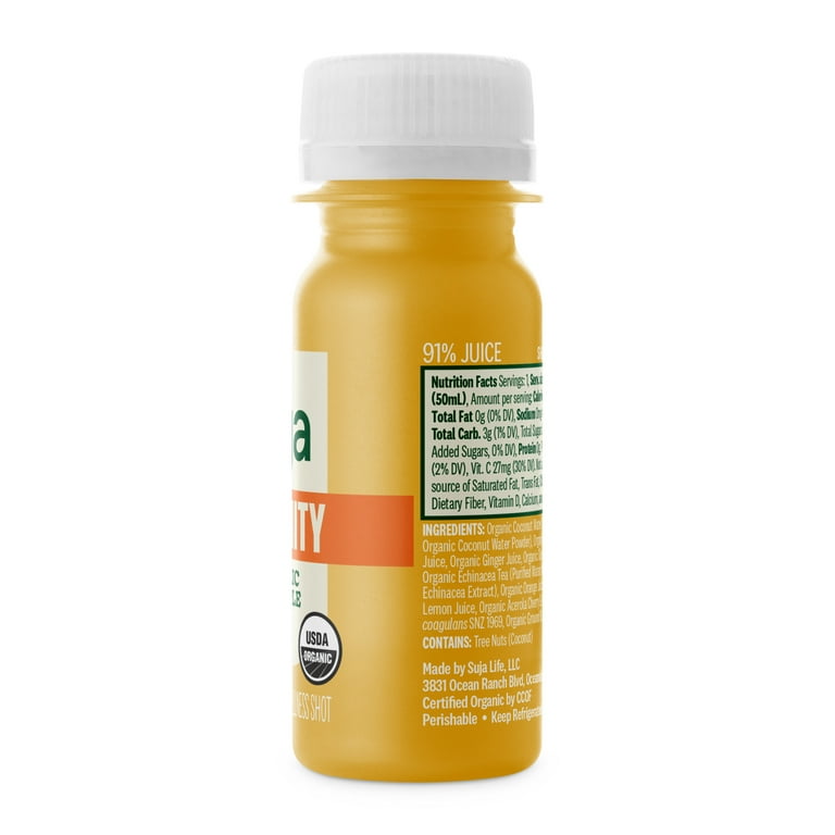 Suja Organic Immunity Turmeric Pineapple Wellness Shot, 1.7 fl oz