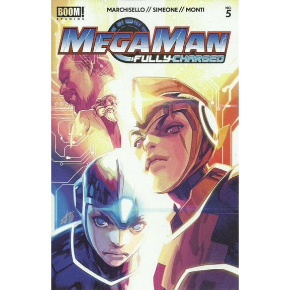 Mega Man: Fully Charged #5A VF ; Boom! Comic Book