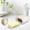 White192, variant on Tuvgenk Gray Soap Dish Plastic Free Standing Soap Holder Self Draining Portable Oval