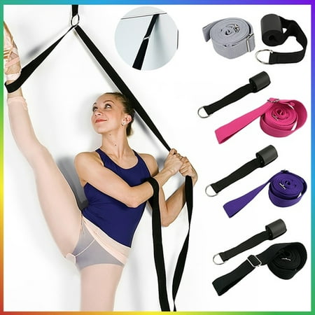 10 feet Adjustable Leg Stretcher, Ballet Stretch Band, Easy Install on Door Flexibility Stretching Leg Strap for Dance (Best App For Stretching And Flexibility)