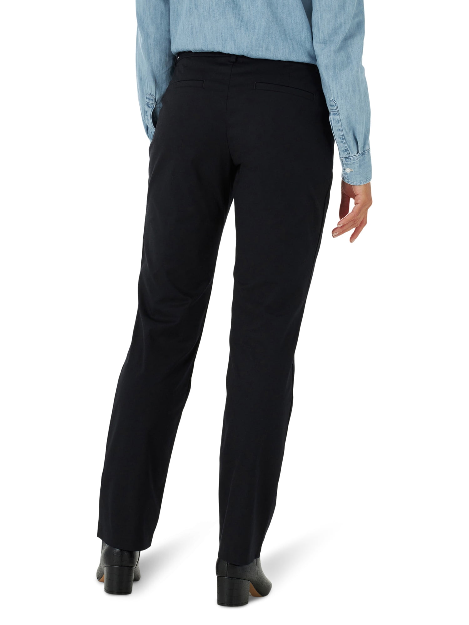 Lee Women’s Straight Leg Wrinkle Resist Stretch Pant