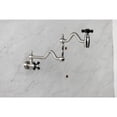 thumbnail image 4 of Kingston Brass KS2108PKX Duchess Wall Mount Pot Filler Faucet, Brushed Nickel, 4 of 8