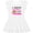 AA-White, variant on Inktastic I Watch Football with My Grandpa Girls Toddler Dress