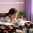 thumbnail image 6 of Yspwyqan Black Christmas 3 Piece Twin XL Size Comforter Set, Cartoon Gingerbread Soft All Season Bedding Set for Holiday Bedroom Decoration, Included 2 Pillowcases, 6 of 7