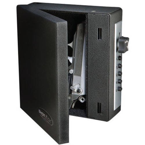 TruckVault Shotlock Gun Safe, Fits Small Caliber Handguns, Black