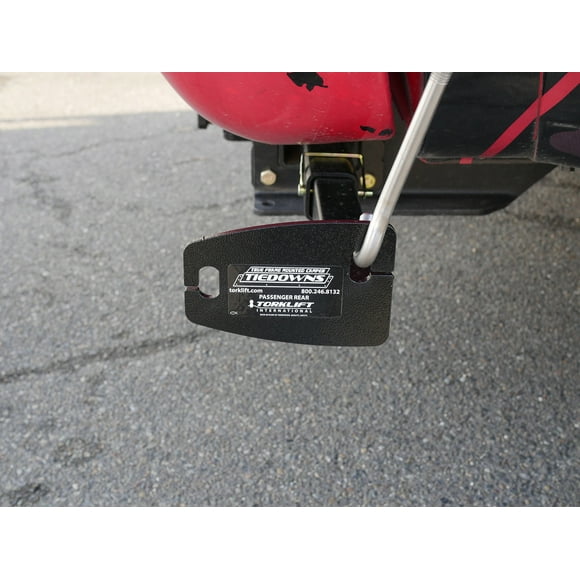 Torklift Camper Tie Down D3112 Frame Mount; No Drilling Required; Powder Coated; Black; Forged Steel; Set Of 2