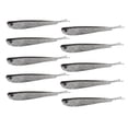 thumbnail image 3 of 10 Pieces Artificial Soft g Baits Lifelike Fish Swimbaits 7.5cm, 3 of 10