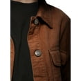 thumbnail image 5 of Feinuhan Women's Casual Corduroy Button Down Long Sleeve Short Jacket Outerwear, Caramel, X-Large, 5 of 6