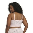 thumbnail image 5 of Mills by Millie Bobby Brown Women's Softie Ribbed V-Neck Bralette, Sizes XS-XXXL, 5 of 9