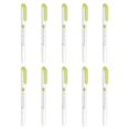 thumbnail image 1 of Resaltador Zebra B-WKT7-MCG Mild Liner Verde Cítrico Suave x10, 1 of 5