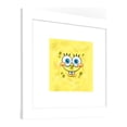 thumbnail image 4 of Gallery Pops Nickelodeon SpongeBob SquarePants - Happy Face Wall Art, White Framed Version, 12" x 12", 4 of 5