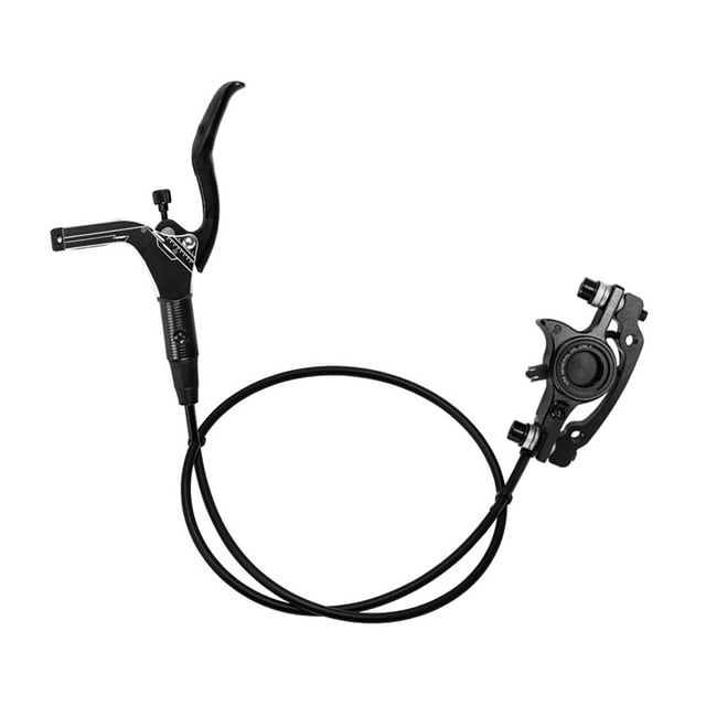 Greeniant Juego de frenos hidráulicos para bicicleta, accesorio de parada de rueda, accesorios para bicicletas, accesorio Universal para Ciclismo Negro Freno delantero izquierdo