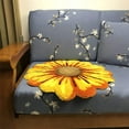 Sunflower Carpet Large Round Sunflower Bedroom Rug Non Slip Rustic