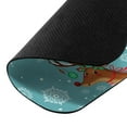 thumbnail image 3 of WIRESTER 8.66x7.08 in Rectangle Mouse Pad with Non-Slip Rubber Base for Computers, Laptop, Office & Home - Snowflake Reindeer Merry Xmas Blue, 3 of 5