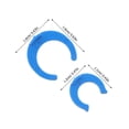 thumbnail image 2 of HAMPPLIES 200pcs Blue House Water Filter Coupler Plastic Needed For Water Fitting, 2 of 6