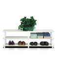 thumbnail image 2 of Furinno 14038SBE/WH TST No Tools 3-Tier Wide Shoe Storage Rack, Steam Beech/White, 2 of 4