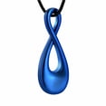 thumbnail image 5 of Constantlife Infinity Love Cremation Urn Pendant Mens Urn Necklace for Women Memorial Urn Keepsakes, 5 of 8