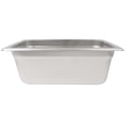 thumbnail image 3 of Winco SPJH-404 Quarter Size Steam Pan, Stainless, 3 of 5