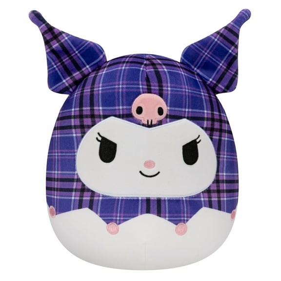 8 inch Squishmallow Hello Kitty and Friends Kuromi Ultra Soft Toy