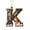 K, variant on Xuniizn 26 Letter Ornaments for Christmas Tree Decorations, Acrylic Letter Personalized Christmas Ornaments, Xmas Alphabet for DIY Crafts, Christmas Decorations for Home & Tree (2025 New C)