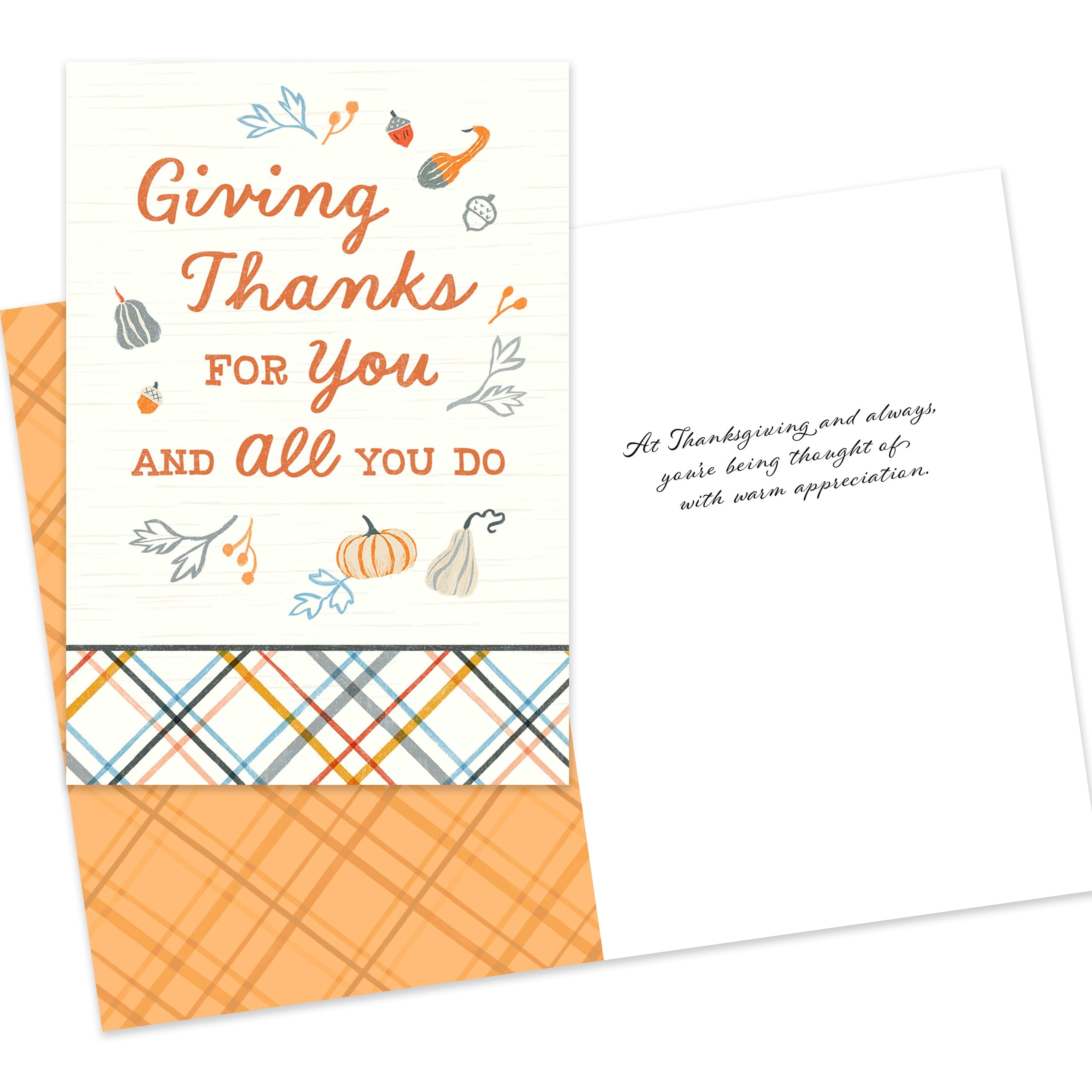 Hallmark Business Bulk Assorted Thanksgiving Cards (Appreciation & Thanks), 10 ct.