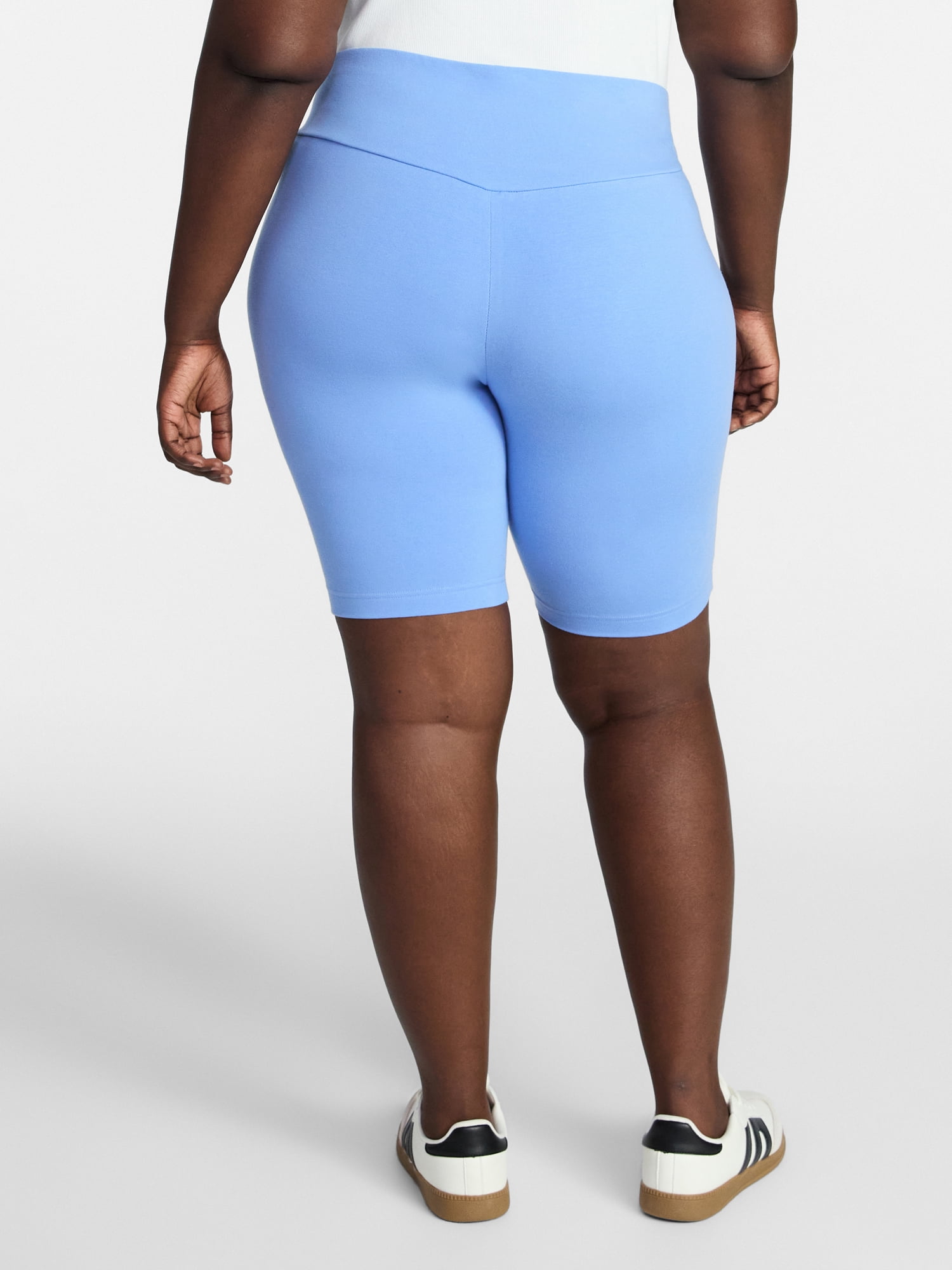 Terra & Sky Women's Plus Size Bike Shorts, Sizes 0X-5X