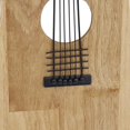thumbnail image 4 of DecMode Brown Wooden Guitar Wall Decor, 4 of 9