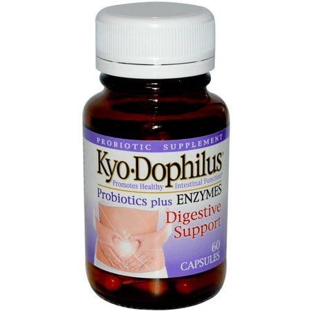 Kyolic Kyo-Dophilus Probiotiques plus Enzymes Capsules, 60 CT