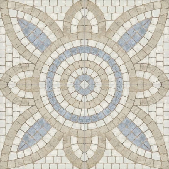 The Tile Life Roman Road 8" x 8" Malta Satin Porcelain Tile Sample
