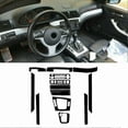 thumbnail image 4 of For Bmw 3 Series E46 1998-2005 Car Interior Accessories Car Interior Moulding Trim Strips Dashboard Carbon Fiber Sticker Banmo, 4 of 5
