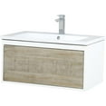 thumbnail image 3 of Lexora Home Scopi 30" Single Acrylic Top Bathroom Vanity with NIckel Faucet, 3 of 11