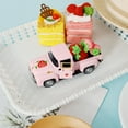thumbnail image 2 of Strawberry Decor Vintage Truck Decor with 6 PCS Mini Fake Strawberries Wooden Crate Farmhouse Spring Decor for Tiered Tray Strawberry Kitchen Centerpieces for Tables Strawberry Shortcake Decorations, 2 of 11