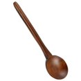 thumbnail image 3 of Wooden Spoon for Kitchen Use Made of Synthetic Material Coffee Color 1 Piece 7.8 Inches, 3 of 3